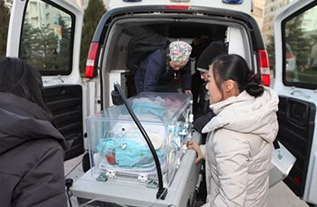 岳西县妇婴监护型护送